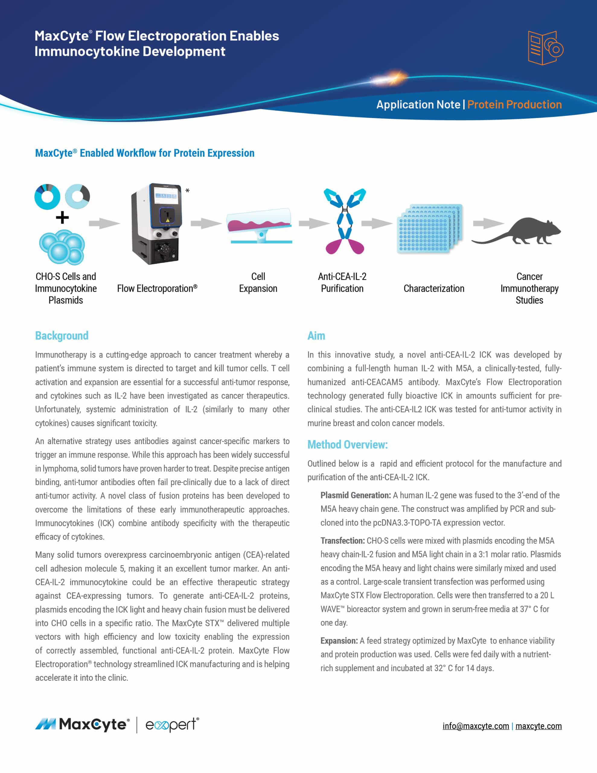 Gated Content ApNote MaxCyte® Flow Electroporation Enables ...