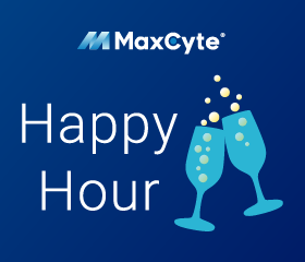 Logo of MaxCyte happy hour