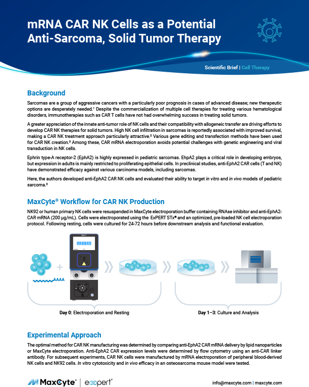 First page of scientific brief pdf