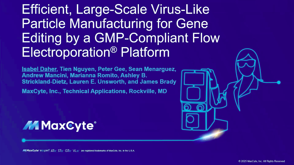 Thumbnail for Large-Scale VLP manufacturing presentation at ASGCT 2025